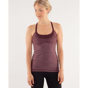 Lululemon Scoop Me Up Tank - Heathered Bordeaux